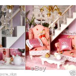 DIY Handcraft Miniature Project My Pink Sweetheart Music Wooden Dolls House