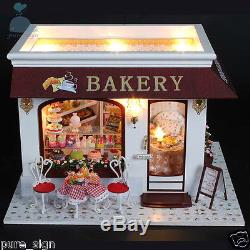 DIY Handcraft Miniature Project The Bakery Patissier Provence Wooden Dolls House