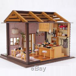 DIY Handcraft Miniature Project The Sakura Sushi Bar In Kyoto Wooden Dolls House
