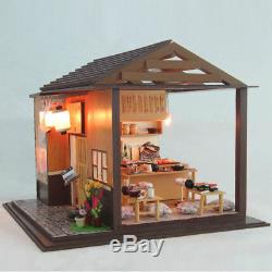 DIY Handcraft Miniature Project The Sakura Sushi Bar In Kyoto Wooden Dolls House