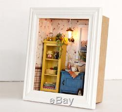 DIY Handcraft Miniature Project Wooden Dolls House Long Vacation Dawn Whispers