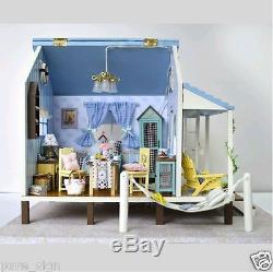 DIY Handcraft Miniature Project Wooden Dolls House Music The Happiness Coast Kit