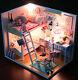 Diy Handcraft Miniature Project Wooden Dolls House My Angel Twins Bedroom 2017