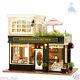 Diy Handcraft Miniature Project Wooden Dolls House My Little Coffee Shop N Paris