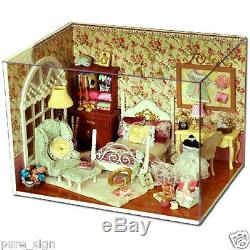 DIY Handcraft Miniature Project Wooden Dolls House The Aureate Sunlight Bedroom