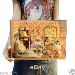 DIY Handcraft Miniature Project Wooden Dolls House The Aureate Sunlight Bedroom