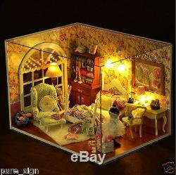 DIY Handcraft Miniature Project Wooden Dolls House The Aureate Sunlight Bedroom