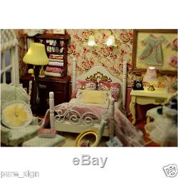 DIY Handcraft Miniature Project Wooden Dolls House The Aureate Sunlight Bedroom