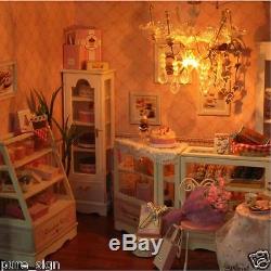 DIY Handcraft Miniature Project Wooden Dolls House The Chocolatier Cafe Shop