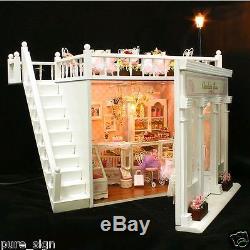 DIY Handcraft Miniature Project Wooden Dolls House The Chocolatier Cafe Shop