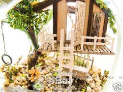 DIY Handcraft Miniature Project Wooden Dolls House The Summer Treehouse