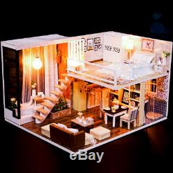 DIY Handcraft Miniature Project Wooden Dolls House Waiting For The Time 2018
