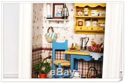 DIY Handcraft Project Wooden Dolls House Long Vacation Sunday Brunch