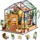 Diy Miniature House Kits For Adults Greenhouse Dolls House Craft Kits For Adults