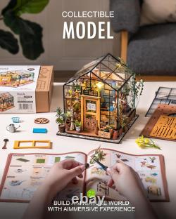 DIY Miniature House Kits for Adults Greenhouse Dolls House Craft Kits for Adults