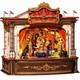 Diy Miniature Wooden Music Box Dollhouse Kit Animal Carnival 3d Puzzle Handmade