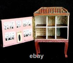 DOLLHOUSE handcrafted DOLL HOUSE Miniature orig $299