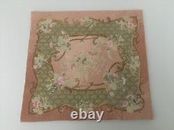 DOLLS HOUSE MINIATURES 112th LARGE AUBUSSON STYLE NEEDLEPOINT CARPET ARTISAN