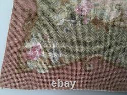 DOLLS HOUSE MINIATURES 112th LARGE AUBUSSON STYLE NEEDLEPOINT CARPET ARTISAN