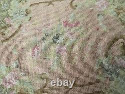 DOLLS HOUSE MINIATURES 112th LARGE AUBUSSON STYLE NEEDLEPOINT CARPET ARTISAN