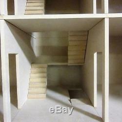 Dalton House 3ft wide Dolls House with Basement 112 Scale in KIT