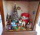 Diorama Christmas Palor Miniature Room Tree Lighted Dollhouse Vintage Ooak 38 Pc