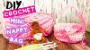 Diy How To Crochet A Diaper Nappy Bag For Barbie Dolls My Mini Baby Easy Amigurumi Pattern Beginners