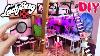 Diy Marinette S Miniature Room Miraculous Ladybug Dollhouse 100 Homemade