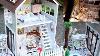 Diy Miniature Doll House Full Set With Lights Bedroom Kitchen Living Room Pool