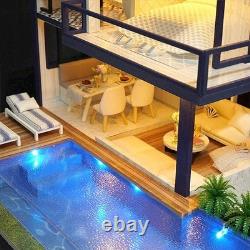 Diy Miniature Doll House Kit Craft Family Fun Model Building Toy