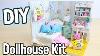Diy Miniature Dollhouse Kit Bedroom Roombox With Working Lights Adabelle S Room