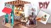 Diy Miniature Dollhouse Kit The Coffee House Miniature Land