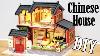 Diy Miniature Dollhouse Kit Traditional Chinese House Miniature Land