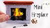 Diy Miniature Fireplace Tutorial Dollhouse Minidiy