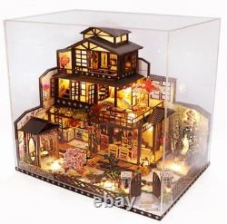 Doll House 3D Puzzle Wooden Miniature DIY Assembly Building Model Kit Decoration