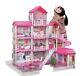 Doll House 4 Storey Mansion With 305 Accessories