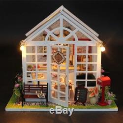 Doll House DIY Conservatory Room With Furniture and Accessories 124 Scale