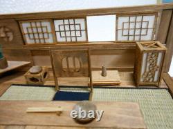 Doll House Figure Japanese-style Tatami Room Twilight Handmade Miniature Kit