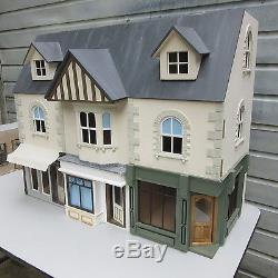 Doll House YORK ST Row of 3 Shops with 6 Rooms Above 1/12 SCALE KIT