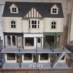 Doll House YORK ST Row of 3 Shops with 6 Rooms Above 1/12 SCALE KIT