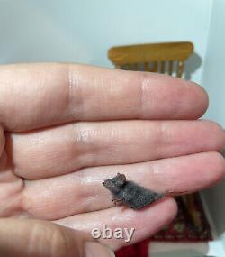 DollHouse Miniature Mouse Realistic Handmade Rat OOAK 112 Dolls House Art Doll