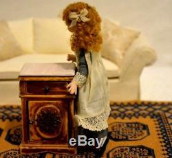 Dollhouse Doll Porcelain Girl 112 Dollhouse Artist Pat Melvin