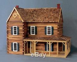 Dollhouse Kit Ponderosa Log Cabin L1781