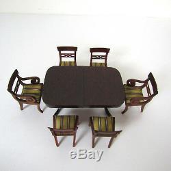 Dollhouse LYNNFIELD Sonia Messer Dining Room Table Duncan Phyfe Furniture Lot