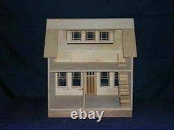 Dollhouse Long Island Bungalow 1/12 Scale by Alessio Miniatures Assembled