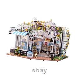Dollhouse Miniature DIY Kits Pet Club with Furniture DIY Dollhouse Miniature DIY Kits Pet Club with Furniture DIY