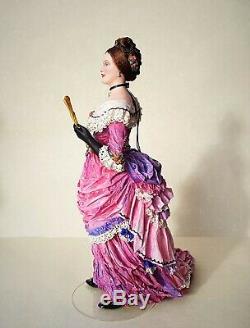 Dollhouse Miniature Gale Elena Bantock Elegant Lady Doll 1/12th Scale