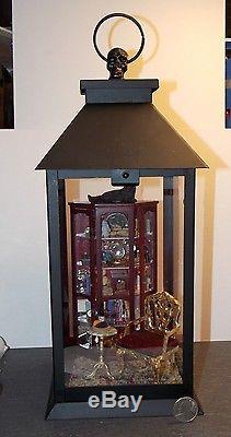 Dollhouse Miniature Halloween Lantern Scene Curio Wine Cat 112 1 inch scale W