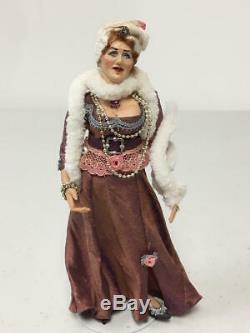 Dollhouse Miniature Marcia Backstrom Or Sherri Colvin Doll Woman