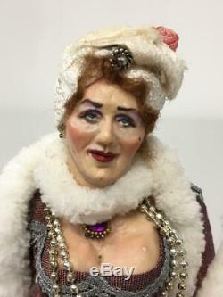 Dollhouse Miniature Marcia Backstrom Or Sherri Colvin Doll Woman